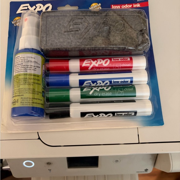 Expo Other - Expo Dry Erase Marker Set with Eraser and Cleaner